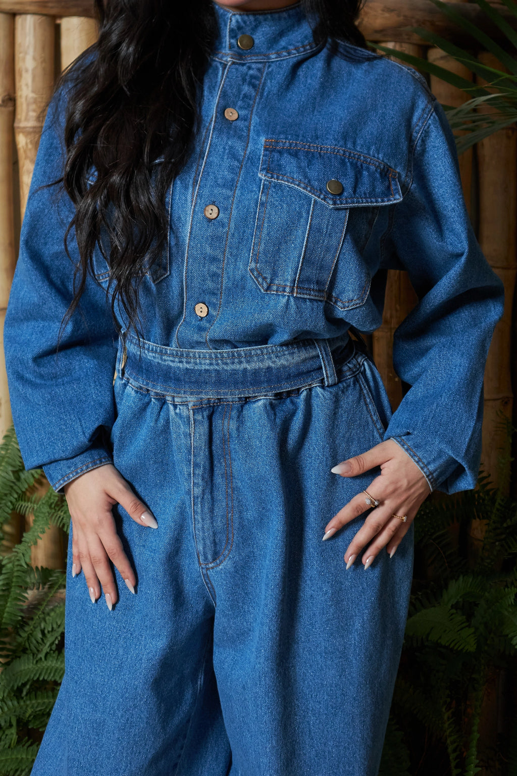 Denim Jumpsuit
