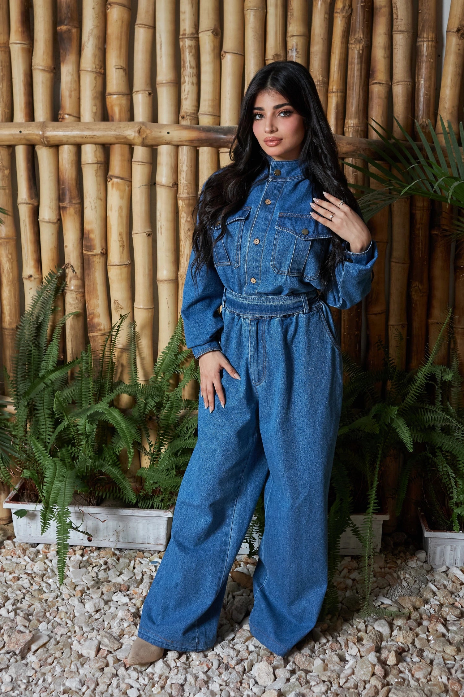 Denim Jumpsuit