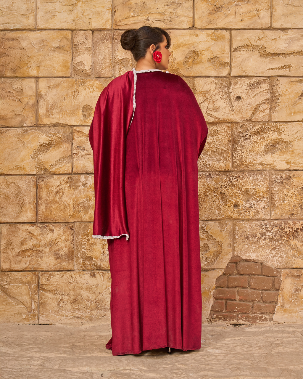 ✨ Uruk | Midnight Ember Abaya ✨