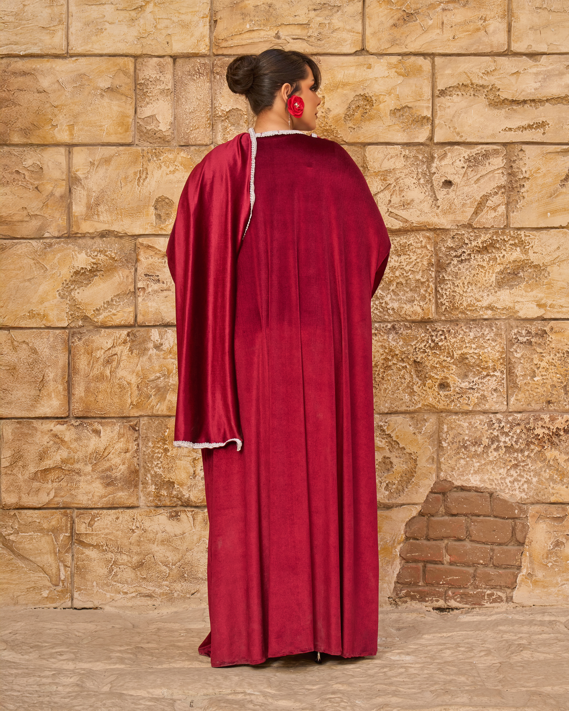 ✨ Uruk | Midnight Ember Abaya ✨