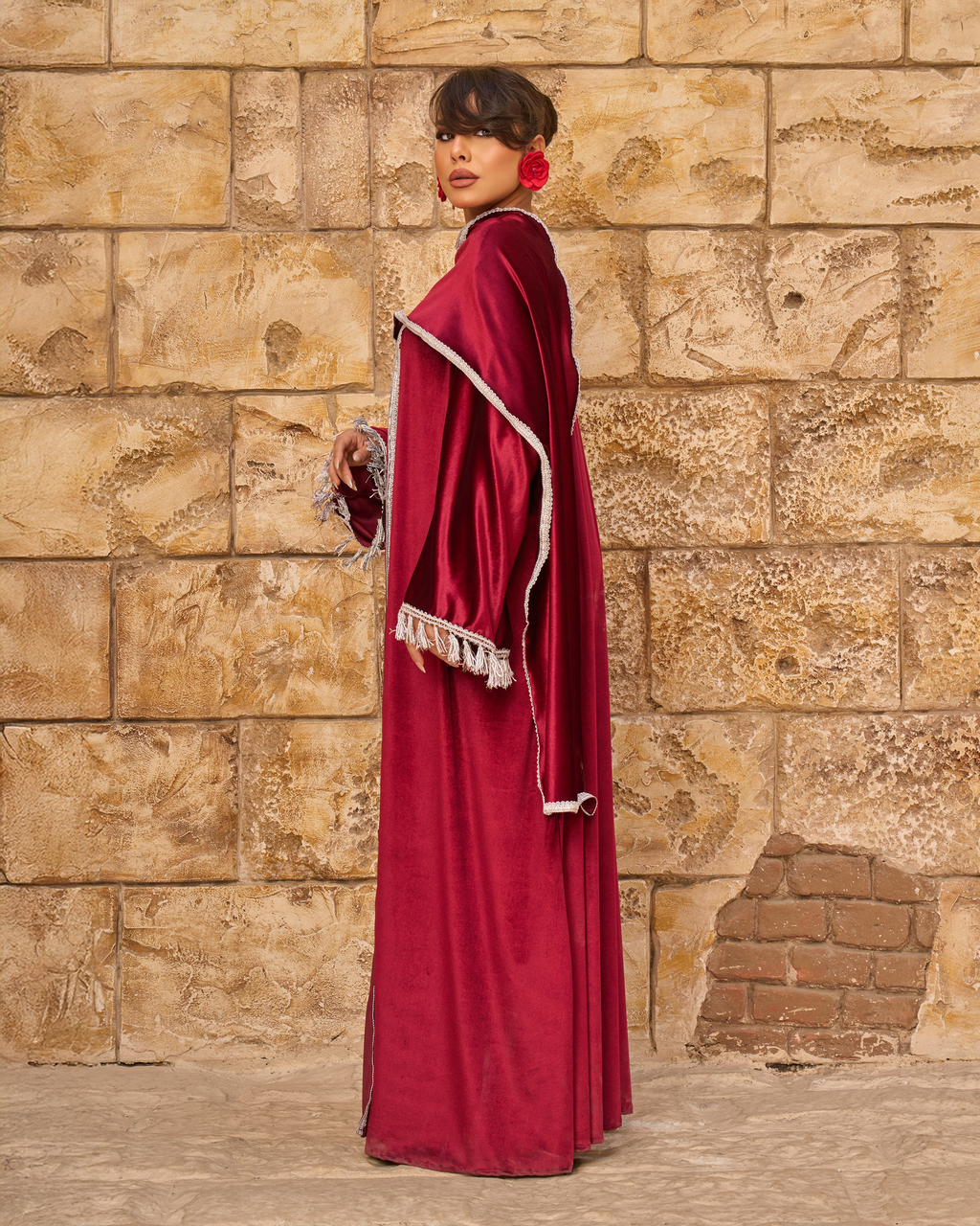 ✨ Uruk | Midnight Ember Abaya ✨