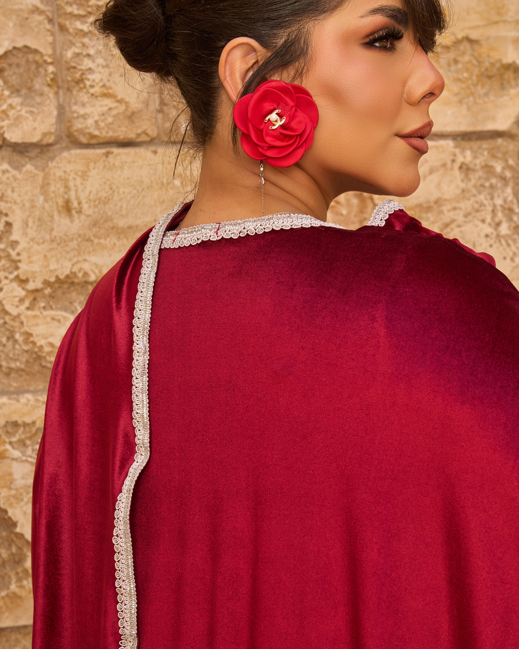 ✨ Uruk | Midnight Ember Abaya ✨