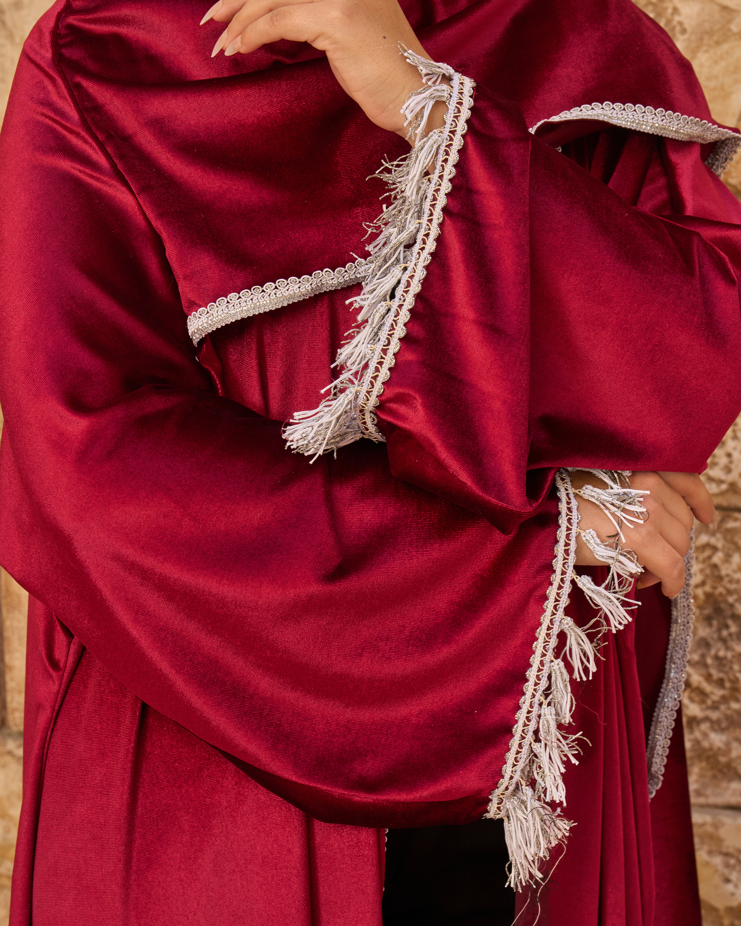 ✨ Uruk | Midnight Ember Abaya ✨