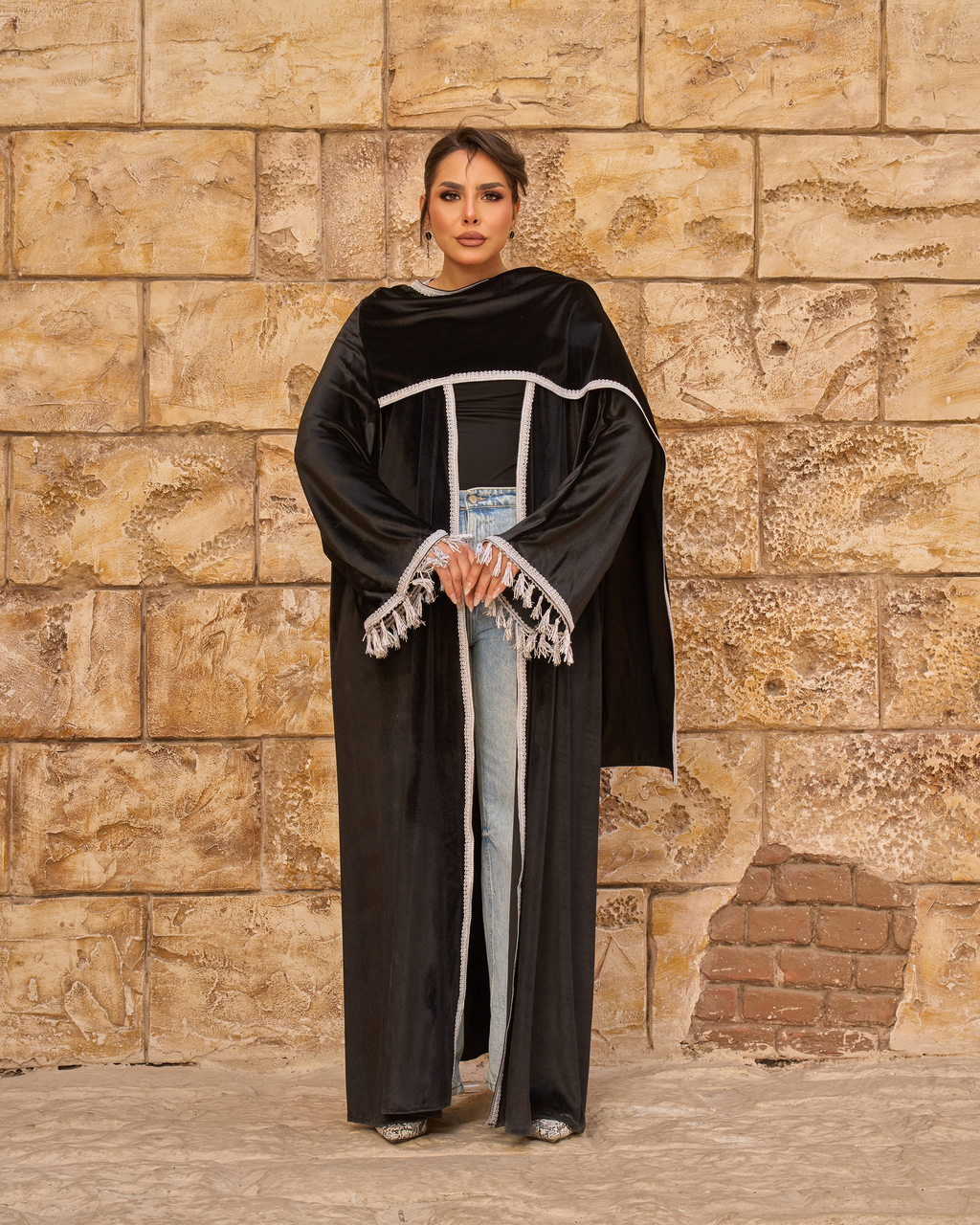 ✨ Uruk | Midnight Ember Abaya ✨