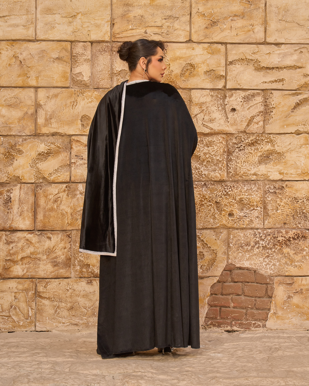 ✨ Uruk | Midnight Ember Abaya ✨