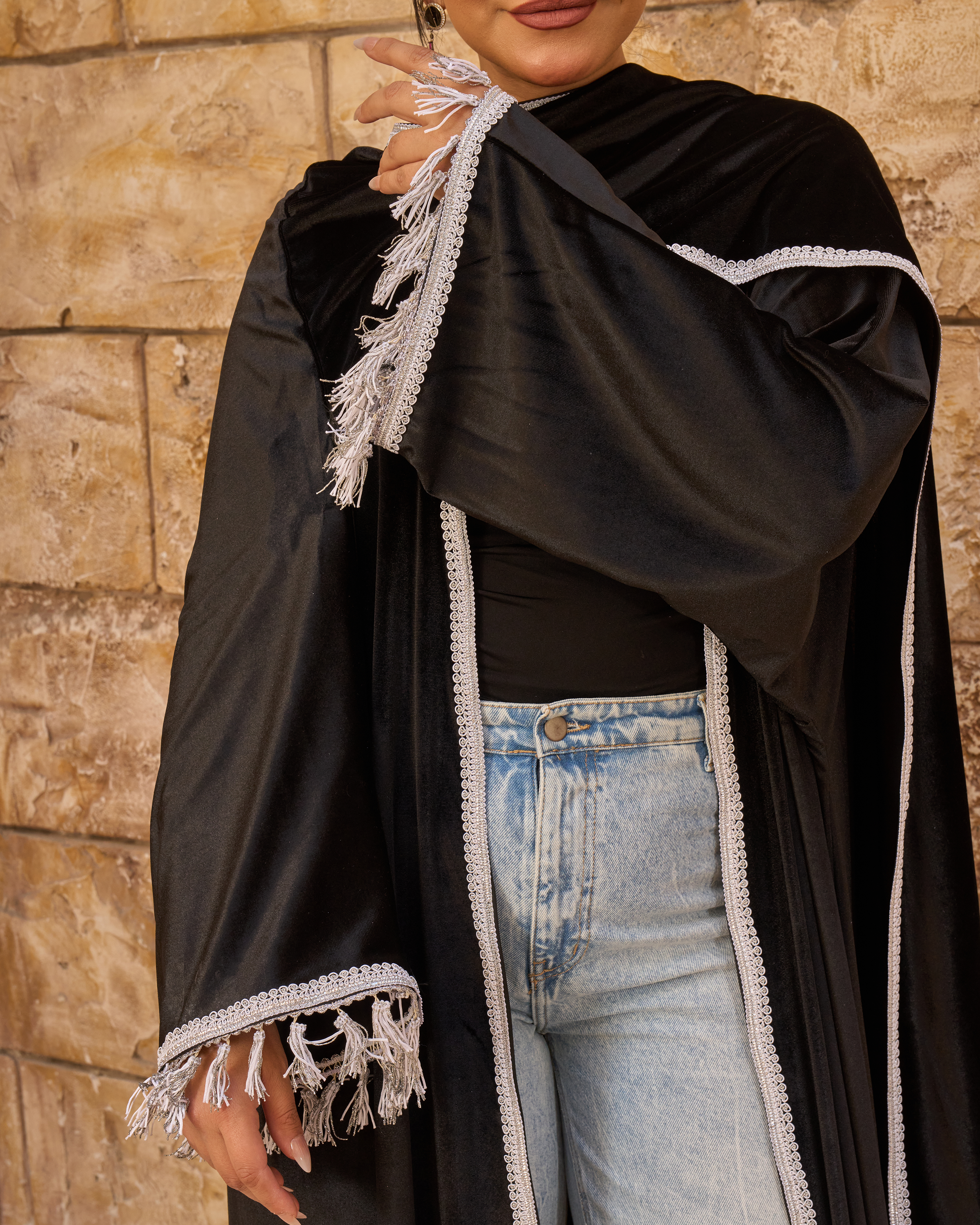 ✨ Uruk | Midnight Ember Abaya ✨